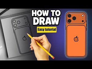How to Draw the iPhone 17 Pro 📱| Easy Tutorial