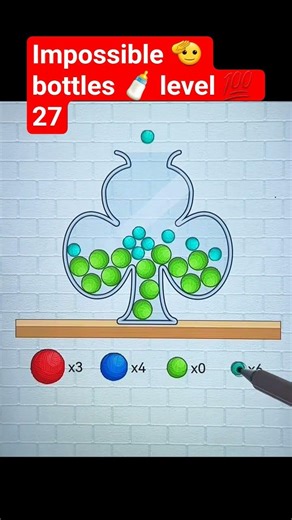 Level 27 Bottle Puzzle Challenge🫢💯