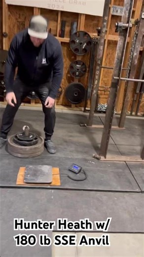 Hunter Heath 180 lb SSE Anvil with swivel connection