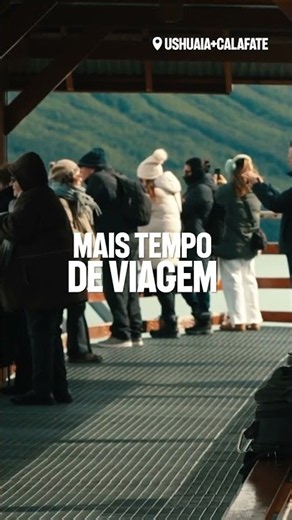 Escape para Calafate e Ushuaia