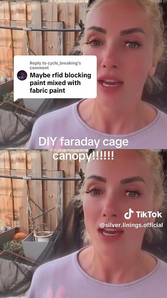 DIY Faraday Cage Canopy: EMF Protection Project