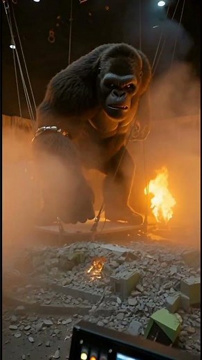 👉Behind the Scenes of Godzilla vs Kong – Giant Animatronics in Action!