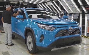 汽车：2020款丰田RAV4生产过程