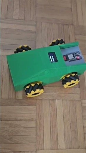 Arduino mecanum wheel robot car #3d #model #reels #shorts