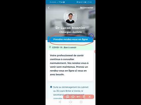 Utiliser l'application Doctolib pour prendre rendez vous