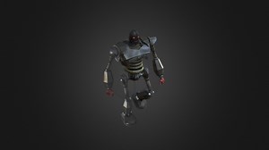 Giant_robot (walking Animation) - 3D model by km4re (@tingwx)
