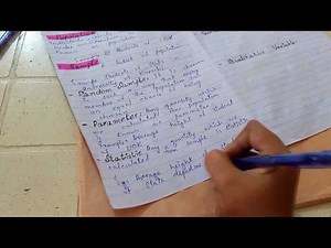 Statistics: Basic Statistics Concepts.