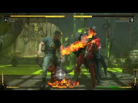 Mk11 spawn vs Terminator fight