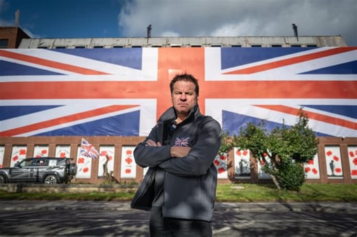 Chesterfield giant flag landlord plans homeless veterans' camp outside building