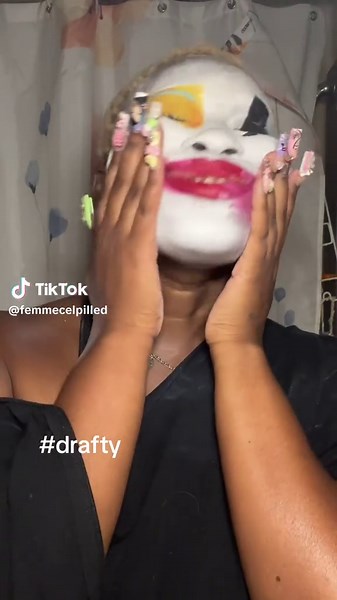 i had to let this one out i tried to make it as cunty as possible #femme #editorial #mua