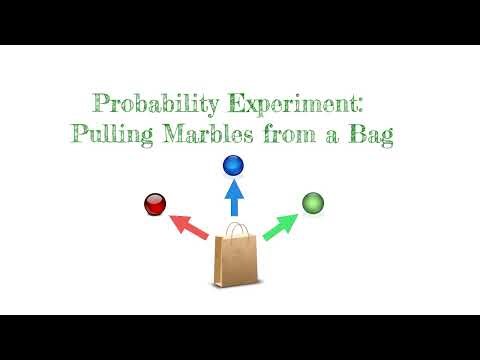 Probability Experiment: Marbles From a Bag
