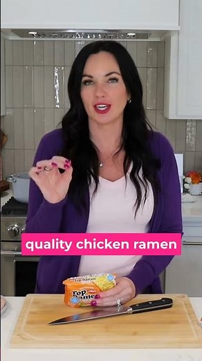 Easy Chicken Ramen in Minutes! 🍜 Budget Friendly Dinner #shorts