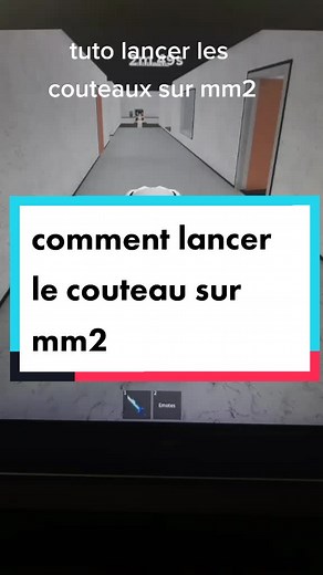 tuto comment lancer le couteau sur mm2 @🍣yumi🍣 dsl de la qualité déguelasse ... la personne que j'ai victime c'est @Gabrielle #roblox #pourtoi #foryou #murdermystery2 #murder #tutorial