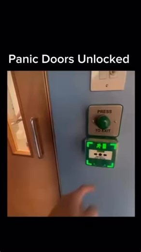 @humor_143 on Instagram: "An electronic emergency exit door is a safety feature commonly found in commercial and public buildings, designed to provide a quick and secure exit during emergencies, such as fires or power outages. These doors are equipped with electronic mechanisms that allow them to automatically unlock when triggered by an emergency signal or manually by pressing an emergency exit button. Many electronic emergency exit doors are fitted with motion sensors, alarms, or access contro