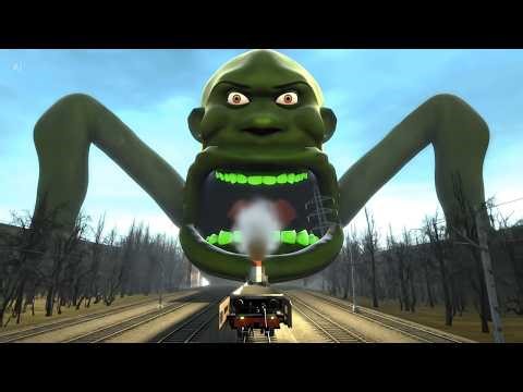 (GMOD) Run away nextbots Garry's mod EP136 4K 60FPS