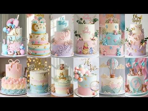 🌈🎀Latest Baby Shower Cake Designs 2025/Trendy & Adorable Ideas/Mom to be Cake ideas/Baby Shower Cake