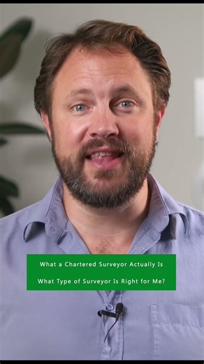 Think all surveyors are the same? Not even close! 'Chartered' means qualified, regulated, and held