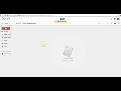 How to create shared Google Drive folders