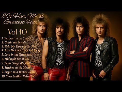 80s Hair Metal Greatest Hits Vol.10 – Best Love Songs & Romantic Slow Rock Ballads