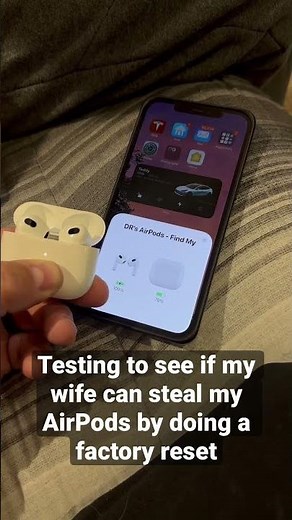 Apple needs to fix this. Connecting stolen AirPods
