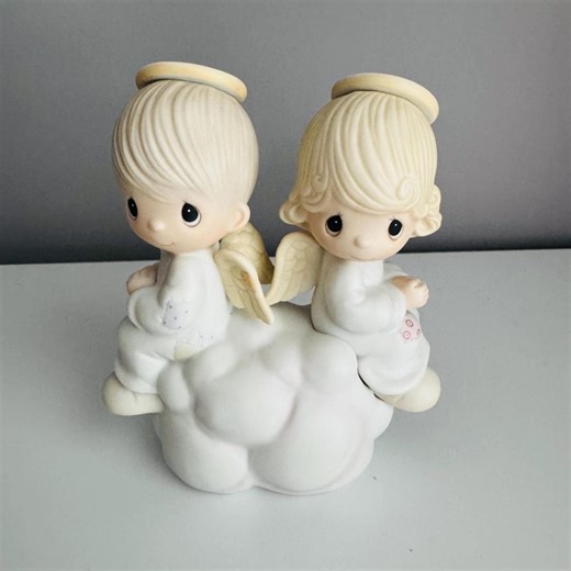 Vintage Precious Moments Figurine 'but Love Goes on Forever' With Box, Collectible Keepsake for Home Decor, Perfect Christmas Gift - Etsy