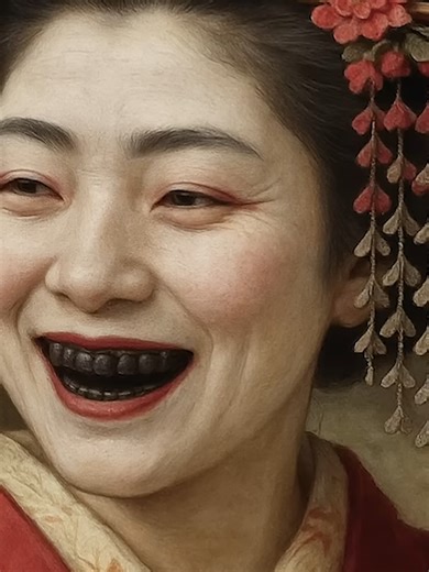Ohaguro – The Bizarre Beauty Ritual of Feudal Japan - The Most Curious Traditions of Feudal Japan #ohaguro #FeudalJapan #historytime