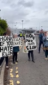 A TESLA Takedown protest took place in Glasgow today as part of a global day of action. Activists gathered outside Glasgow's Tesla Centre on Kennedy Street today (March 29) as part of a peaceful demonstration against Tesla CEO Elon Musk. They held signs with statements such as "honk if you hate Elon" and "Tesla funds fascism". | Glasgow Times