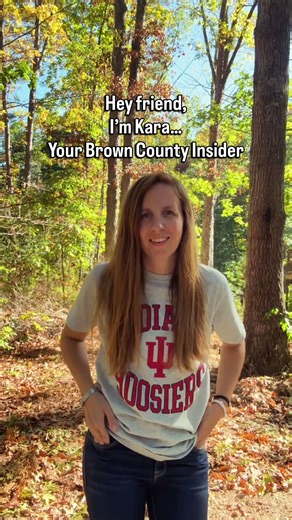 We have some new followers, so I figured it was time to re-introduce myself. Hey friend 👋 I’m Kara…. lifelong local, nature lover and your Brown County Insider. l'm passionate about uplifting local businesses, sharing the local scoop and helping you find relaxation, connection and fun in this special place. Brown County has always been a hub for artists, dreamers and small business owners. It's a place where history and creativity blend beautifully-where you can hike breathtaking trails in the 