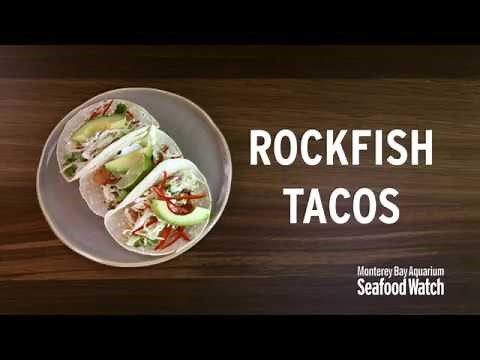 Rockfish Tacos by Monterey Bay Aquarium Chef Matt Beaudin