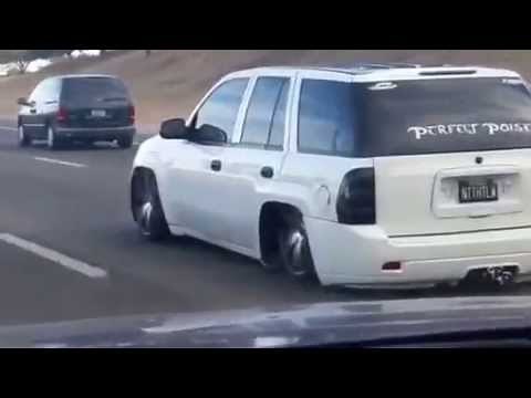 RJ's bagged and bodydropped chevy trailblazer