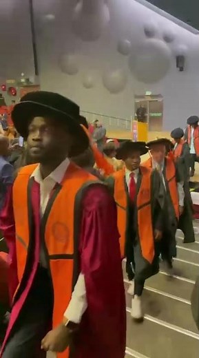 FEBE graduation procession July 2025 #uj #graduation #engineering
