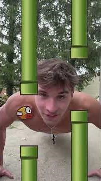 Longest Flappy Bird push-up record