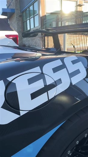 Here’s a walk around video of this alien spaceship pushing 1100 hp