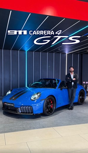 Lugano Blue 992.2 911 Carrera 4 GTS 🔵 2025 75 Porsche 911 3.6 Carrera 4 GTS PDK Live Priced at £149,990 - Buy & Reserve Online - Contact Joe on 07835377418 or Business WhatsApp us on 07724101010 📲 Styled in Lugano Blue with High Gloss Black Exterior Package Detailing, 20/21” Carrera GTS Satin Black Alloys, Red Calipers, Satin Black Bonnet Stripes, Convertible Top in Black & Black Leather Interior. ✔️Interior Trim Package with Decorative Stitching in Contrasting Colour ✔️BOSE Surround Sound ✔️'