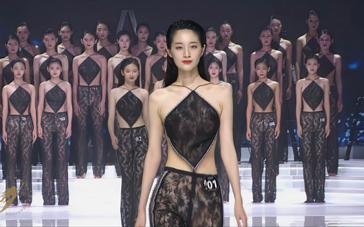 2022国际超模大赛模特走秀4K