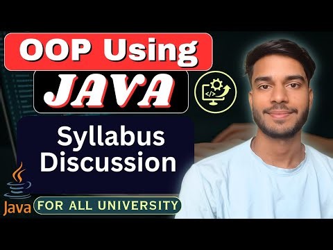 Object Oriented Programming in Java Syllabus | OOP Syllabus Discussion | Java for Semester Exam
