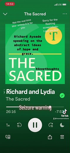 Just a very short snippit of Richard Ayoade and his wife Lydia getting deep about philosophy, religion and film. The trinity of good times and good vibes. A rare moment where they share their vulnerability. #richardayoade #deepthoughts #interview #podcast #lydiaayoade #thesacred #theitcrowd #faith #religion #philosophy #film #grace #hopelessness #amazinggrace #hope #relationships #marriagelife #vulnerability #discussion #realism #humility #existentialism #frenchphilosophy @richardayoade
