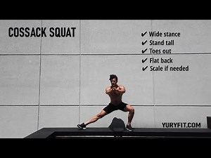 Cossack Squat Tutorial: Build Strength, Flexibility & Control