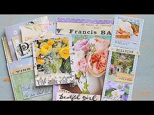 Using Magazines To Create Ephemera & Collages