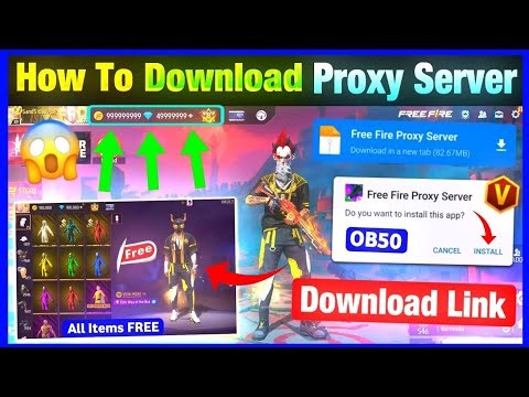 How to Download Proxy Server in Free Fire 2025 #freefire #freefireproxyserver