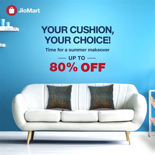 17K views · 40 reactions | Indulge in comfort and style with our wide range of cushions. Explore our collection now and pick the perfect one to complement your space. Shop now: https://bit.ly/43FPTpm #cusions #homedecor #onlineshopping #onlinestore #jiomart #ShoponJioMart | JioMart | Facebook