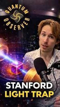 🧠 Stanford’s Tiny Light Trap Could Change Quantum Forever! 💡✨