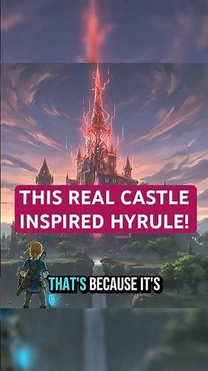 This Real Japanese Castle Inspired Hyrule Castle! #zeldabotw #hyrulecastle #himejicastle #nintendo