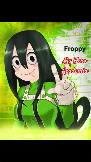 Froppy | My Hero Academia | Anime | Heavenly Jumpstyle Song Edit #mha #myheroacademia #anime