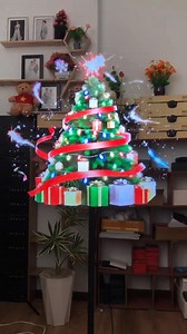 109 reactions | Embrace eco-friendliness with our 3D holographic projector Christmas tree. Showcase a unique style and set yourself apart with a distinctive holiday celebration!  | Anspecial-4 | Facebook