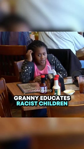 Granny Educates Racist Children #socialexperiment #wwyd | what would you do