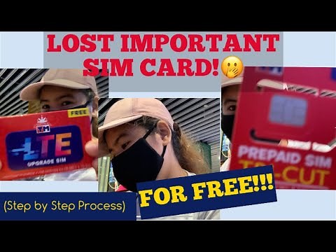 How to get a same number in a new sim card with a lost sim