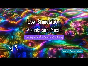 Liquid Rainbow Bubbles Low Stimulation Visuals and Music for Sleep, Relaxation & Meltdown Relief