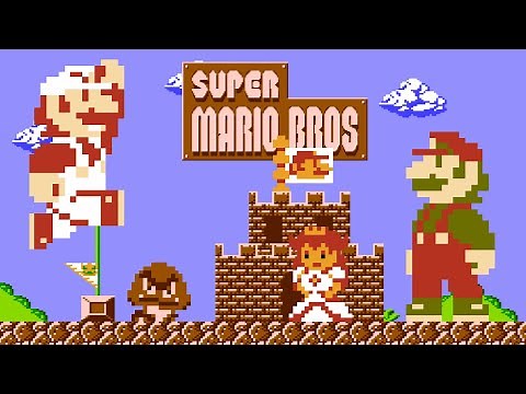 Super Mario Bros. Resprited (Super Mario Bros. 35th Anniversary) HD