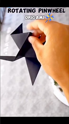 DIY rotating paper pinwheel #papercraft #diy #craft #shorts #reels #trending #subscribe